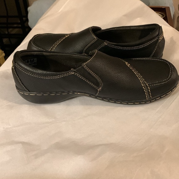Clarks Ashland Lane Q black shoes size 10 M - Picture 5 of 8